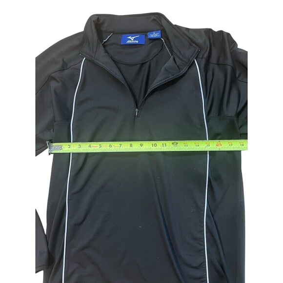 Mizuno Mens Medium Long Sleeve Performance 1/4 Zip Pullover - Picture 5 of 7